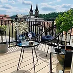 Romantic Terrace In Karlin Apartmán