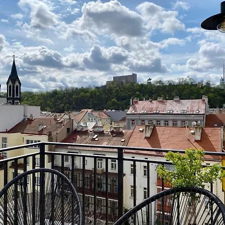 Romantic Terrace In Karlin Apartament *