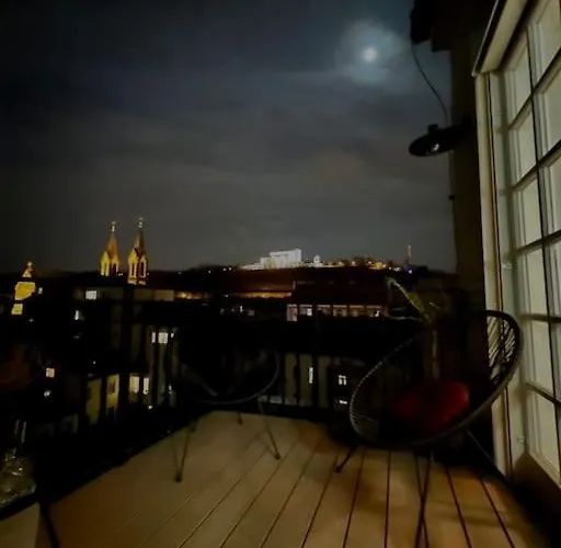 Romantic Terrace In Karlin * プラハ