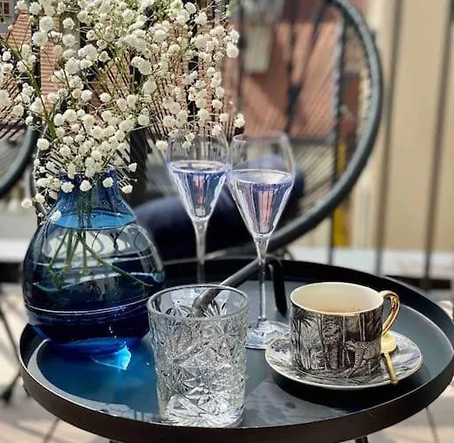 Romantic Terrace In Karlin Apartman Prága