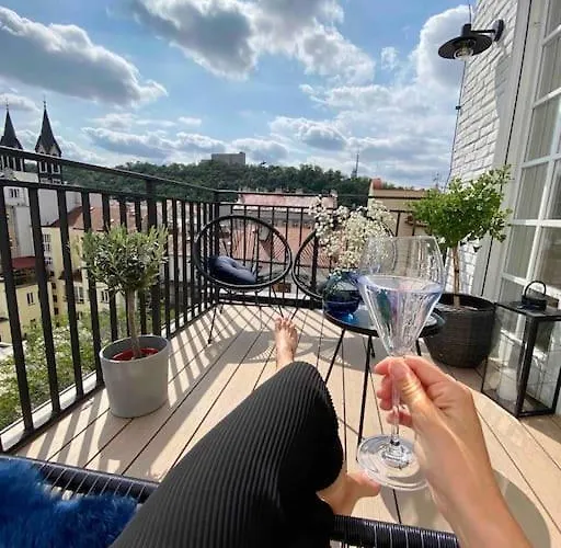 Romantic Terrace In Karlin *