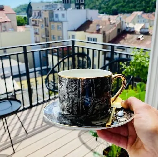 Romantic Terrace In Karlin